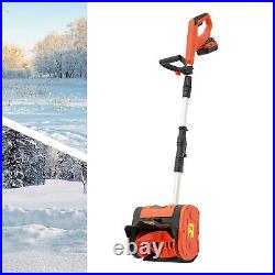 12.6 20V Cordless Snow Shovel Battery-powered Snow Thrower Snow Blower Cleaning