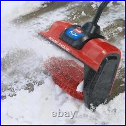 12 in 60V Cordless Electric Snow Shovel with 2.5 Ah Battery and Plus Charger