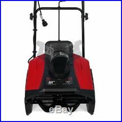 18 1600W Electric Snow Blower Thrower Throws Snow 30' 180 Degree Driveway