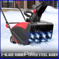 18 in. 15 Amp Electric Snow Blower Snow Thrower Snowblower for Yard