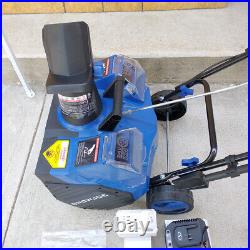 18 in. 48-Volt Cordless Electric Snow Blower with 2 x 5.0 Ah Batteries & Charger
