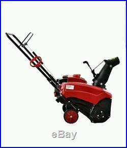 18 inch Single Stage E-Start Gas Snow Blower Snow Thrower New