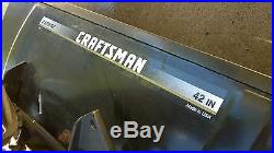 2003 2004 Craftsman 42 2 Stage Snow Thrower Tractor Attachment 486.248381