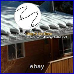 (200 FT) Heat Roof Gutter De-Icing Ice Snow Melter Cable Tape On6±3? Off13±3