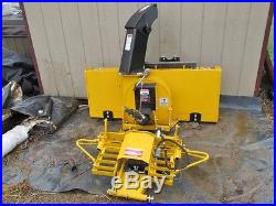 2013 WALKER SB50 (H17) 50 SNOW THROWER, 2 STAGE, With IMPLEMENT HITCH, SUPER NICE