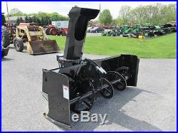 2016 Meteor 76 Snow Blower, Skid Loader Mount, Hydraulic Drive, Barely Used