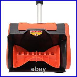 20V Cordless Snow Shovel Cordless 12.6 Snow Thrower Battery-powered Snow Blower