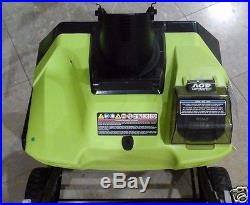 20 in. 40-Volt Brushless Cordless Electric Snow Blower RY40811