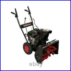 22 in. Two-Stage Gas Snow Blower with Recoil Start by Legend Force