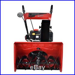 22 inch 212cc Two-Stage Electric Start Gas Snow Blower Snow Thrower