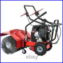 27.5 Power Sweeper Broom Snow Debris CARB/EPA 6.5HP with Dust Collection Bucket