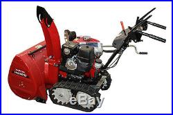 28 Honda Two Stage Snow Blower, Track Drive, Electric Start, HS928TAS