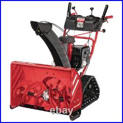 28 In. 277 Cc Two-Stage Gas Snow Blower With Electric Start And Track Drive And