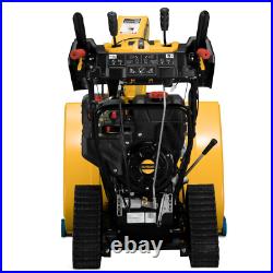 2X 30 In. 357 Cc Track Drive Two-Stage Electric Start Gas Snow Blower With Steel