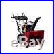 2-Stage 208cc Electric and Manual Start Gas Powered Snow Blower with Headlight