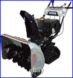 30 Dual Stage Snow Blower With Tracks Dirty Hand Tools