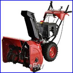 30 inch Snow Blower Snow Thrower Two Stage Electric Start 302cc Gas Snow Engine