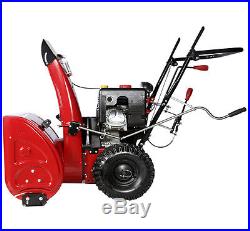 30 inch Two-Stage Self-Propelled 5-Speed + 2-Reverse E-Start Gas Snow Blower
