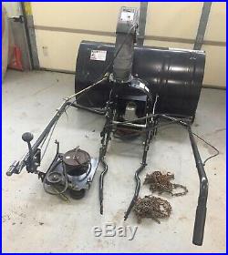 42 2 Stage Snow Thrower Lawn Tractor Attachment Mtd Oem-190-032