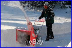 6.5 HP 196CC two stage 24 Snow Blower & thrower with electric Start