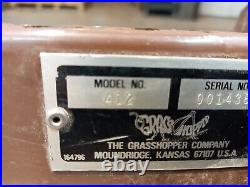 88 Grasshopper Model 412 48 Snowthrower Attachment with Pin-Style Mount