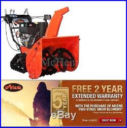926056 Ariens Hydro Pro Track (28) 420cc Two-Stage Snow Blower