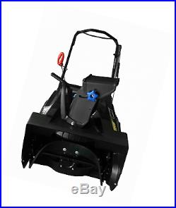 AAVIX AGT1420 Gas 87CC Powered Single Stage Snow Thrower, 20-Inch, Black/Blue