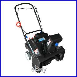 AAVIX AGT1420 Gas Powered Single Stage Snow Thrower 20in Storage Shed Lawn Patio