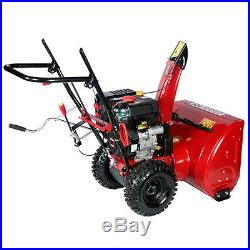 AMICO 30 inch 302cc Two-Stage Electric Start Gas Snow Blower/Thrower
