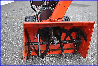 ARIENS 28'' 10 H. P. 2-STAGE BLOWER-ELEC. STRT-HEATED GRIPS-LIGHT-X-TRA WIDE TIRE