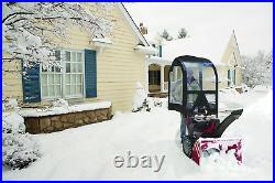 ARNOLD SNOWTHROWER CAB, Easy Installation Black Deluxe Universal SNOW BLOWER CAB