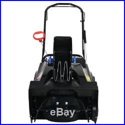 Aavix Gas Snow Blower 20 inch 87cc Single-Stage Recoil Start with Large 7 Wheels