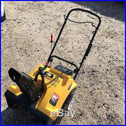 All Power Single Stage Snow Thrower