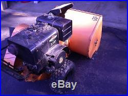 Antique Bob Cat Snowthrower. Reconditioned withnew belts. Original paperwork