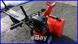 Ariens 7524 Compact 24 Two Stage Gas Snowblower Electric Start Excellent