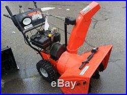 Ariens 8526 two stage snow blower thrower/clean/no leaks/runs great $500 option