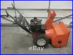 Ariens 8hp snowblower snow blower with elec start low hrs