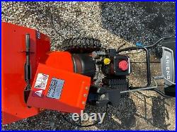 Ariens Deluxe ST24LE 254cc Two Stage Snow Blower Red