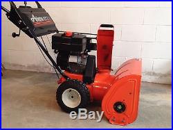 Ariens ST724 Two Stage Snowblower Snow Blower 24 Inch Width Excellent Condition