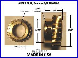 Ariens Snowblower Bronze Auger Gear ST824 924050 52402600 524026 924082
