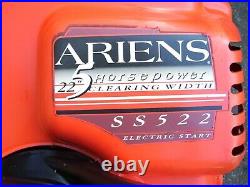 Ariens Ss522 Snowblower Snow Blower Snow Thrower Electric Start