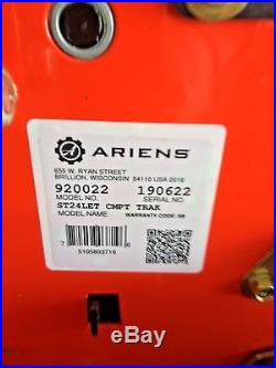 Ariens Track 24 2-Stage Electric Start Gas Snow Blower 920022 ST24LET