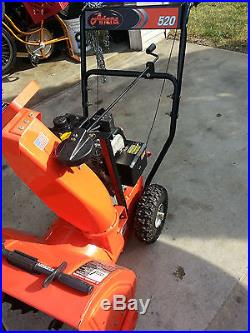 Ariens snowblower 520 with Electric Start 2 stage clean unit Model 909003