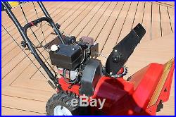 Atlas 24 snow blower 5hp withelectric start