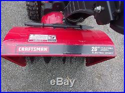 CRAFTSMAN 26 SNOWBLOWER 26-inch 208cc Dual Stage 2008 Model 88970 LOCAL PICKUP