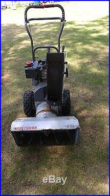 CRAFTSMAN 5 HP GAS SNOW BLOWER 22TWO-STAGE LOCAL PICK