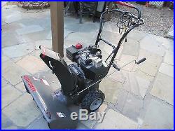 CRAFTSMAN SNOWBLOWER 2 STAGE 8.5HP With ELECTRIC START 26 WIDE