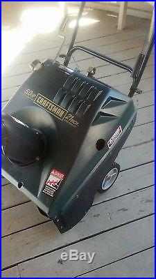 CRAFTSMAN SNOWBLOWER 5 HP 21 Single Stage Electric Start Auger Propelled