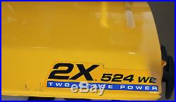 CUB CADET 2X 524WE TWO-STAGE POWER SNOW BLOWER 208cc OHV ENGINE