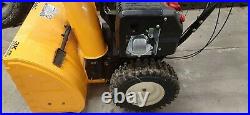 CUB CADET 3X 26 Three Stage Snow Blower 357cc, little use, serviced annually